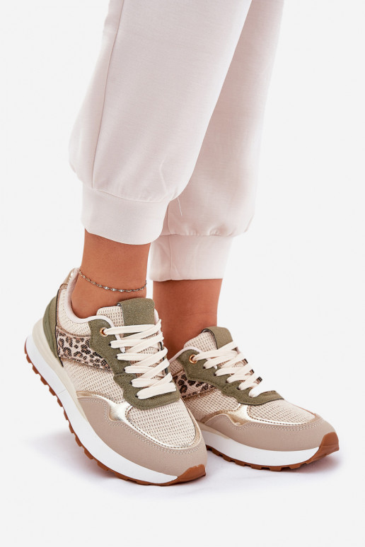 tênis Feminino e escritos com uma plataforma cor verde Davinara