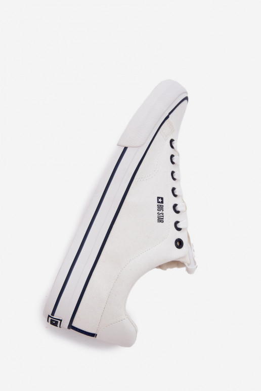 Tênis casuais masculinos Big Star NN174017 cor branca