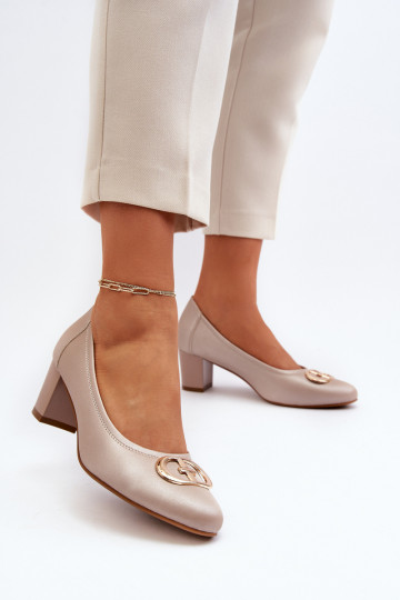 Sapatos de salto baixo com...