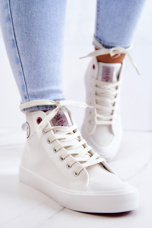 Sapatos casuais femininos com cano... Sapatos casuais femininos com cano...