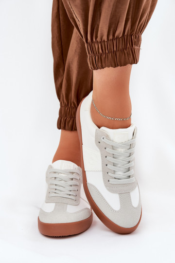 À modalo de tênis Feminino Big Star RR274371 Branco-cor cinza