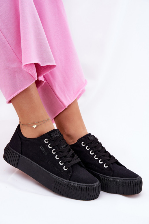  Sapatos de lazer Big Star RR274403 cor preta