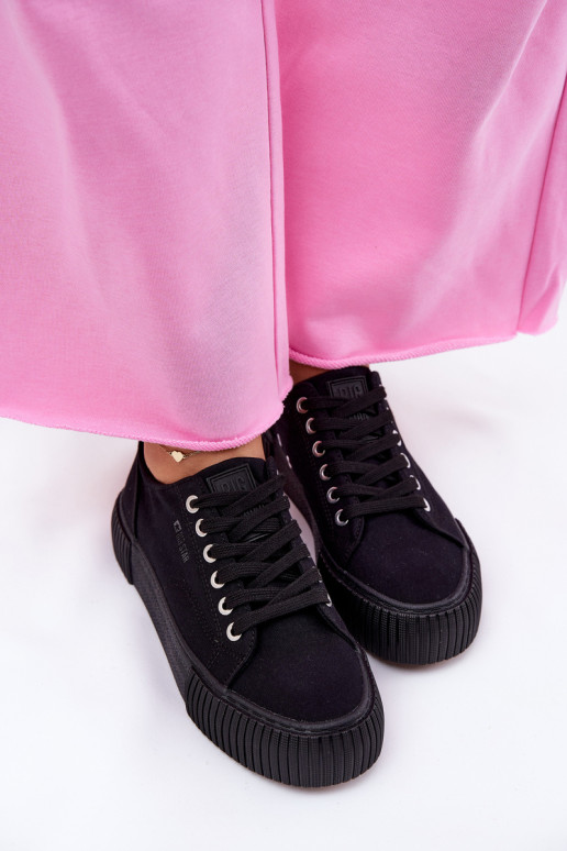  Sapatos de lazer Big Star RR274403 cor preta