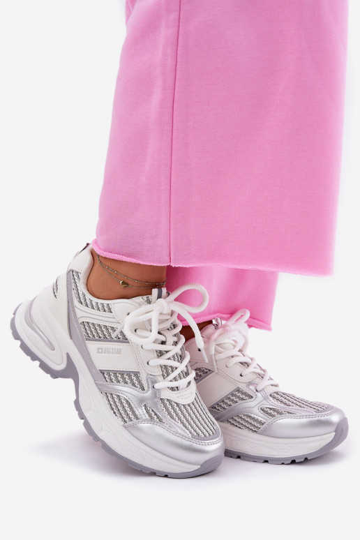 À modalo de tênis Feminino Big Star RR274A195 cor branca