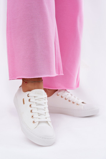 Sapatos casuais brancos femininos Big Star RR274766 2