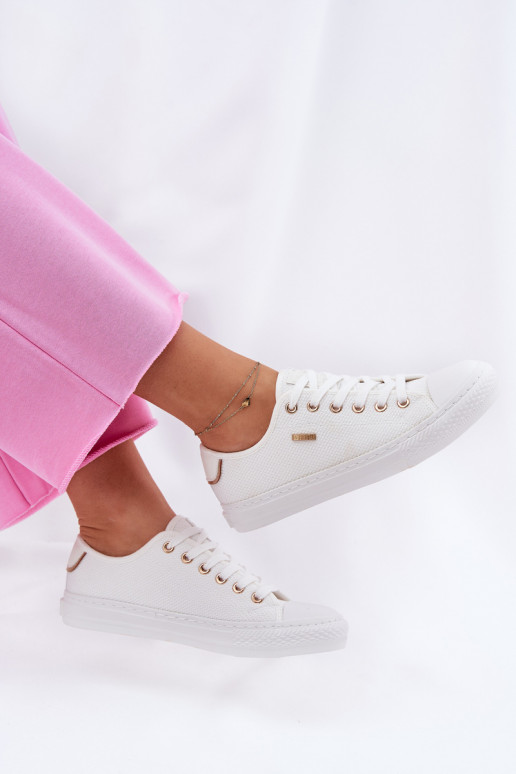  Sapatos de lazer Big Star RR274766 cor branca