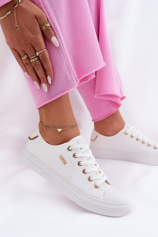  Sapatos de lazer Big Star RR274766 cor branca