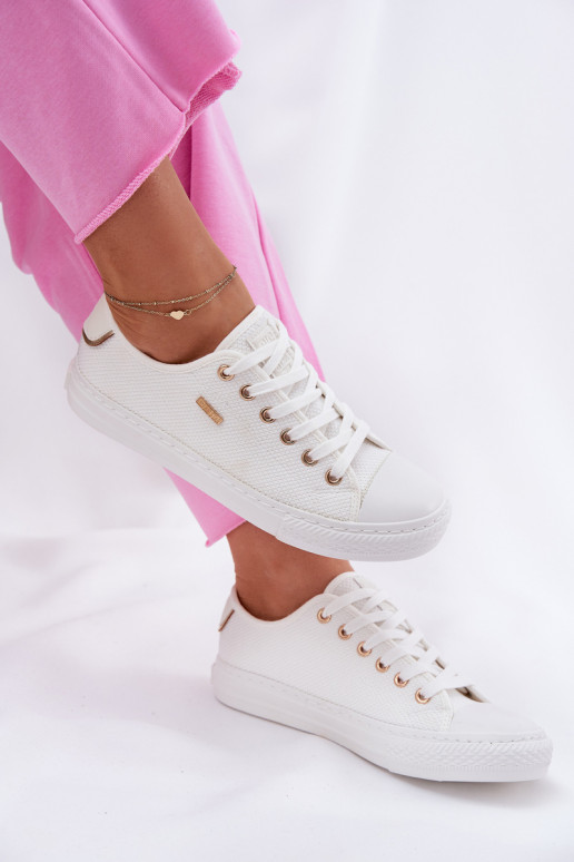  Sapatos de lazer Big Star RR274766 cor branca