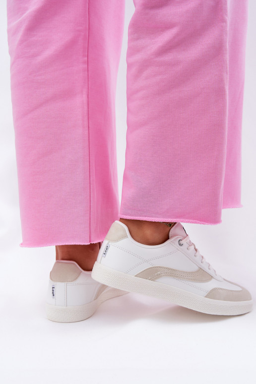 À modalo de tênis Feminino LEE LIAN EMOMEN LOEM 50251005.1FG cor branca