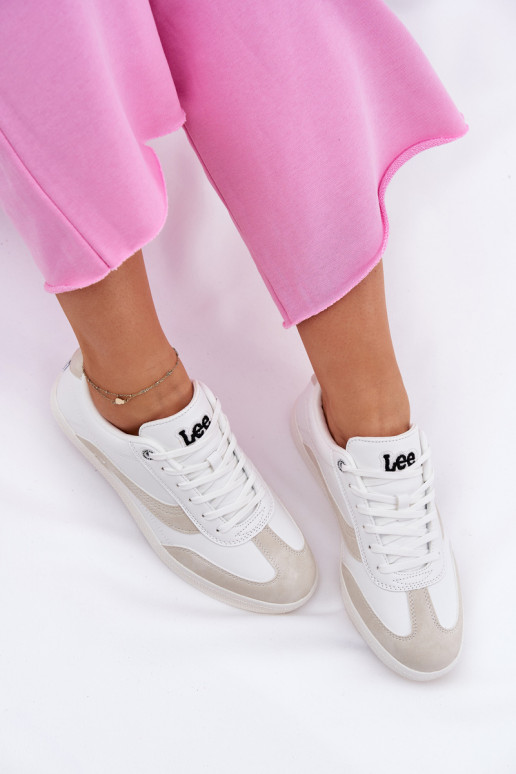 À modalo de tênis Feminino LEE LIAN EMOMEN LOEM 50251005.1FG cor branca
