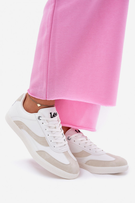 À modalo de tênis Feminino LEE LIAN EMOMEN LOEM 50251005.1FG cor branca