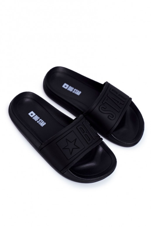 Chinelos Infantil Big Star cor preta DD374157 Chinelos Infantil Big Star cor preta DD374157