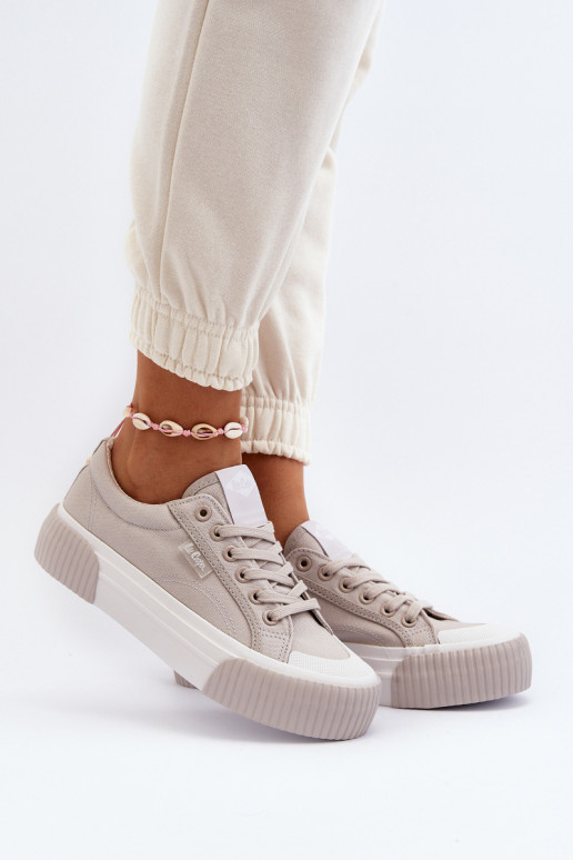 Sapatos de lazer Em uma sola grossa Lee Cooper LCEM-24-31-2178 cor cinza Sapatos de lazer Em uma sola grossa Lee Cooper LCEM-24-31-2178 cor cinza