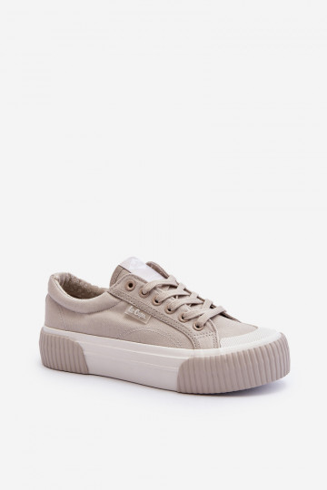Lee Cooper LCIN-24-31-2178 sapatos casuais cinzas com sola grossa 2