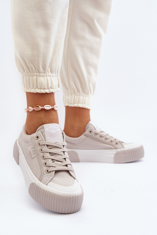 Sapatos de lazer Em uma sola grossa Lee Cooper LCEM-24-31-2178 cor cinza Sapatos de lazer Em uma sola grossa Lee Cooper LCEM-24-31-2178 cor cinza