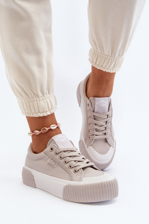 Sapatos de lazer Em uma sola grossa Lee Cooper LCEM-24-31-2178 cor cinza Sapatos de lazer Em uma sola grossa Lee Cooper LCEM-24-31-2178 cor cinza