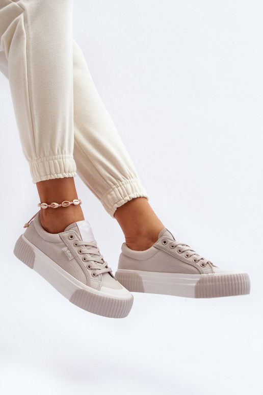 Sapatos de lazer Em uma sola grossa Lee Cooper LCEM-24-31-2178 cor cinza Sapatos de lazer Em uma sola grossa Lee Cooper LCEM-24-31-2178 cor cinza