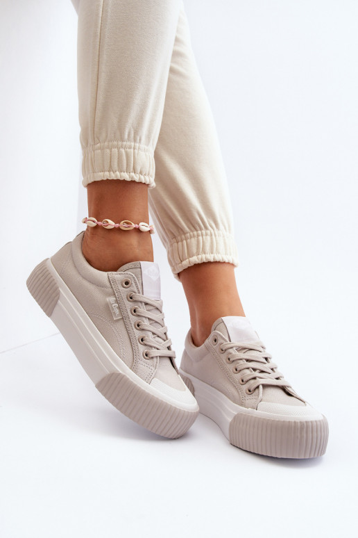 Sapatos de lazer Em uma sola grossa Lee Cooper LCEM-24-31-2178 cor cinza Sapatos de lazer Em uma sola grossa Lee Cooper LCEM-24-31-2178 cor cinza