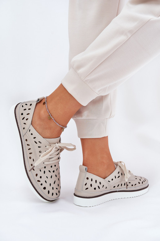 sapato Pele Feminino S.Barski LR51-610 bege sapato Pele Feminino S.Barski LR51-610 bege