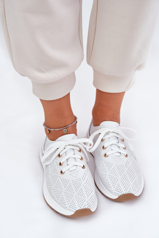 Pele  sapato Feminino Artiker 54C1758 cor branca