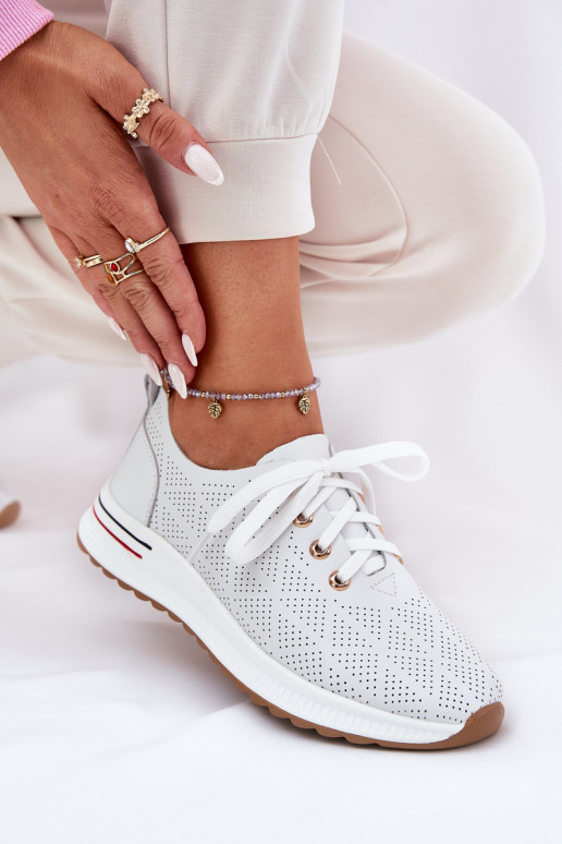 Pele  sapato Feminino Artiker 54C1758 cor branca