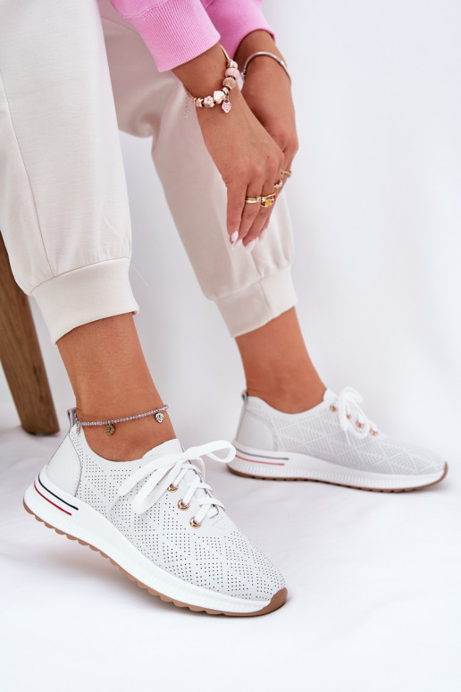 Pele  sapato Feminino Artiker 54C1758 cor branca