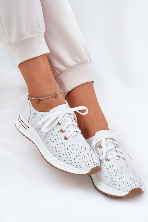 Pele  sapato Feminino Artiker 54C1758 cor branca