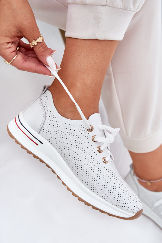 Pele  sapato Feminino Artiker 54C1758 cor branca