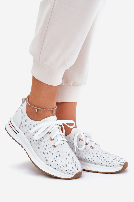 Pele  sapato Feminino Artiker 54C1758 cor branca