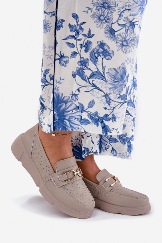 mocassins femininos Pele Ze cor douradam Detalem Vinceza 88007 bege mocassins femininos Pele Ze cor douradam Detalem Vinceza 88007 bege