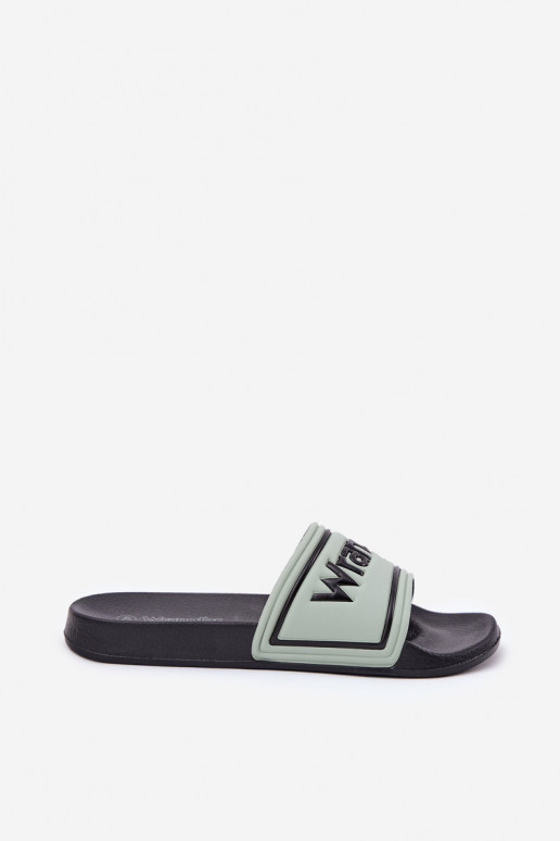 Chinelos Tem que sercho EMRANGLER AVERELL SLIDER MEN LOEM 20251042.52D luz verde