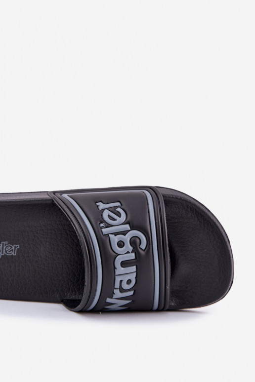 Chinelos Tem que sercho EMRANGLER AVERELL SLIDER MEN LOEM 20251042.25Y cor preta