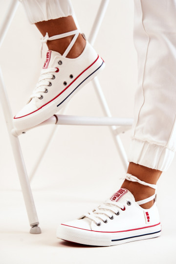 Feminino  sapatos casuais BIG STAR JJ274123 cor branca