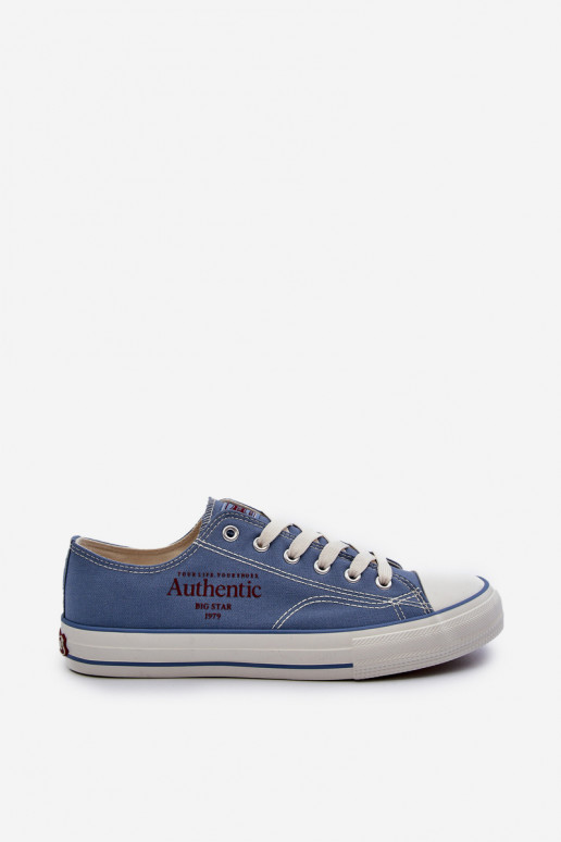Sapatos casuais masculinos Big Star NN174060 cor azul Sapatos casuais masculinos Big Star NN174060 cor azul