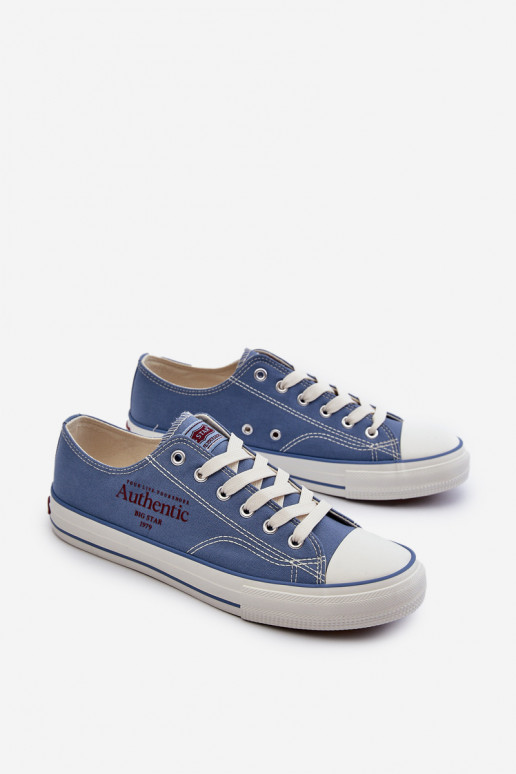 Sapatos casuais masculinos Big Star NN174060 cor azul Sapatos casuais masculinos Big Star NN174060 cor azul