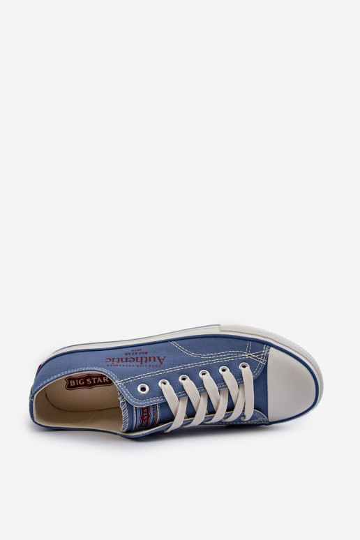 Sapatos casuais masculinos Big Star NN174060 cor azul Sapatos casuais masculinos Big Star NN174060 cor azul