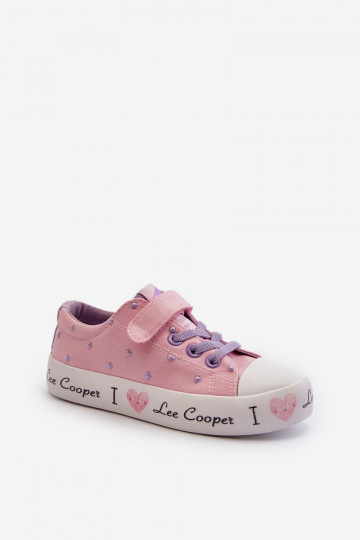 sapatos casuais Infantil Lee Cooper LCEM-24-02-2160 cor rosa
