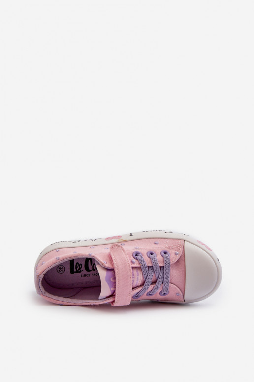 sapatos casuais Infantil Lee Cooper LCEM-24-02-2160 cor rosa sapatos casuais Infantil Lee Cooper LCEM-24-02-2160 cor rosa