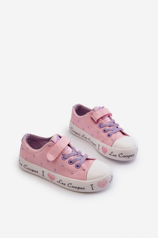 sapatos casuais Infantil Lee Cooper LCEM-24-02-2160 cor rosa sapatos casuais Infantil Lee Cooper LCEM-24-02-2160 cor rosa