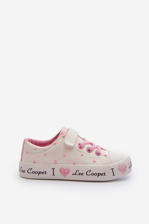 sapatos casuais Infantil Lee Cooper LCEM-24-02-2159 cor branca sapatos casuais Infantil Lee Cooper LCEM-24-02-2159 cor branca