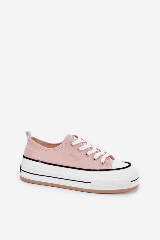 Sapatos femininos Big Star NN274207 cor rosa Sapatos femininos Big Star NN274207 cor rosa