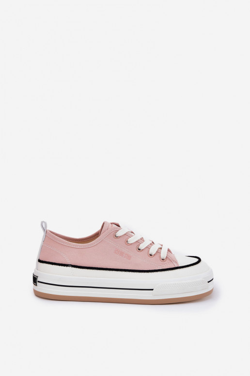 Sapatos femininos Big Star NN274207 cor rosa Sapatos femininos Big Star NN274207 cor rosa