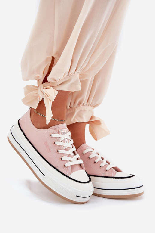 Sapatos femininos Big Star NN274207 cor rosa Sapatos femininos Big Star NN274207 cor rosa
