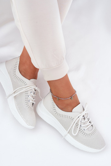 Pele tênis Feminino Vinceza 41472 cor branca