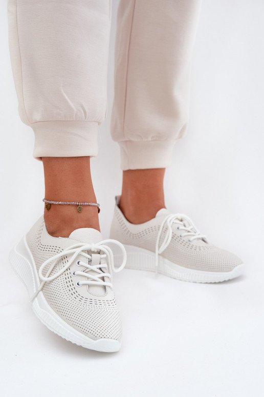 Pele tênis Feminino Vinceza 41472 cor branca