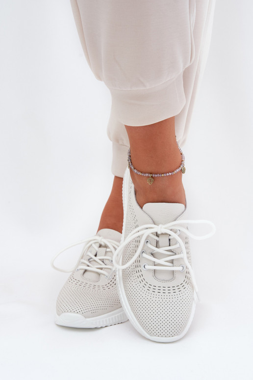 Pele tênis Feminino Vinceza 41472 cor branca