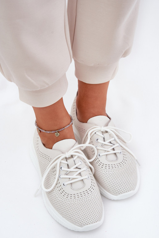 Pele tênis Feminino Vinceza 41472 cor branca