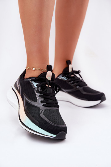 tênis Feminino Big Star RR274A160 HI-POLY SYSTEM cor preta