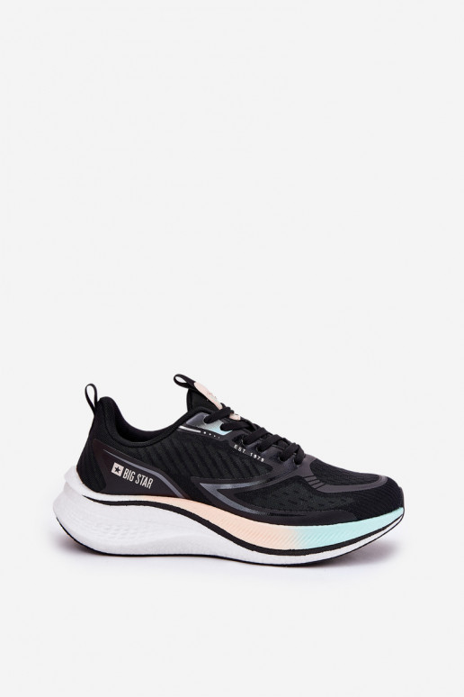 tênis Feminino Big Star RR274A160 HI-POLY SYSTEM cor preta