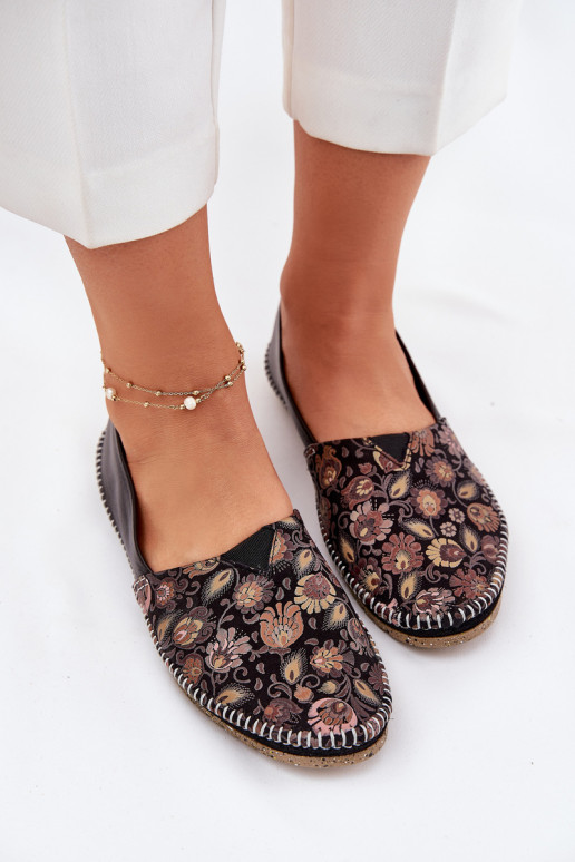 Pele Estampado Bailarinas Tem que serciejka T1929-71 cor preta Pele Estampado Bailarinas Tem que serciejka T1929-71 cor preta